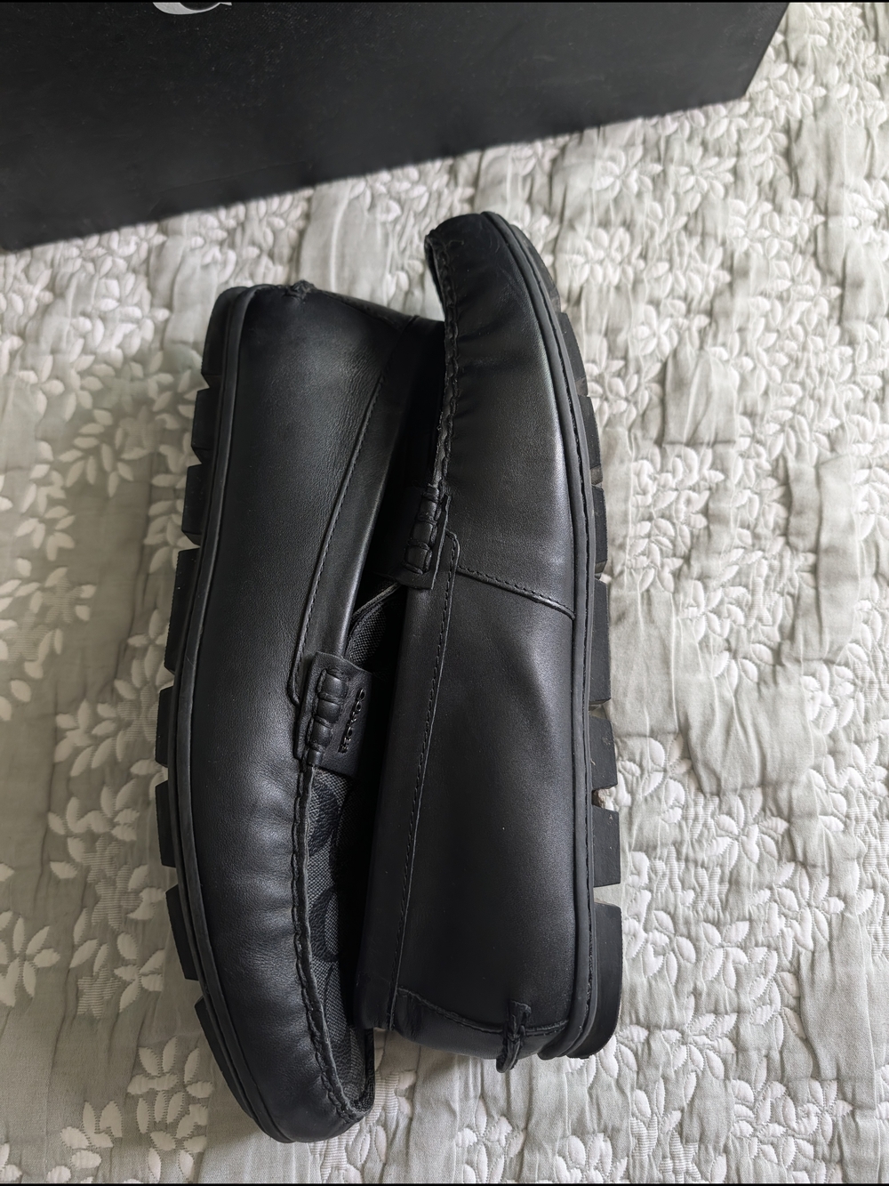 ORIGINAL Coach Men’s Black Mott Driver Sig   style FG2983 - Picture 6 of 14